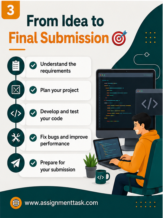 AssignmentTask's tweet photo. Got a Programming Project? Don’t Let Coding Stress Take Over!

https://t.co/D1gFJB8VR7

#ProgrammingHelp #ProgrammingAssignmentHelp #CodingHelp #ProgrammingProject #PythonHelp #JavaHelp #CppProgramming #JavaScriptHelp #CodingStudents #ComputerScienceStudents #AssignmentTask https://t.co/VBEfXWoy17
