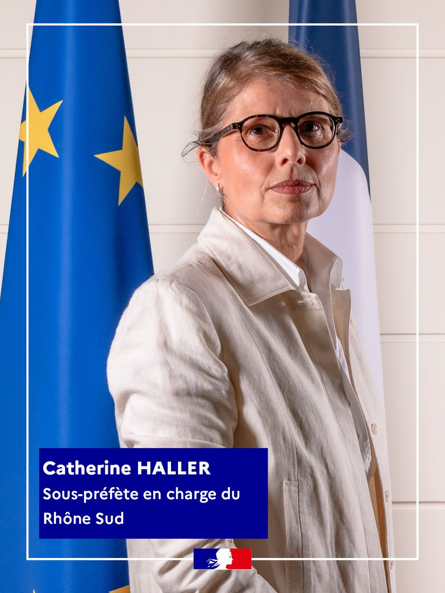 Image de Préfet de région Auvergne-Rhône-Alpes et du Rhône - #Nomination | Catherine HALLER succède à Charlotte CREPON et devient Sous-préfète en charge du Rhône