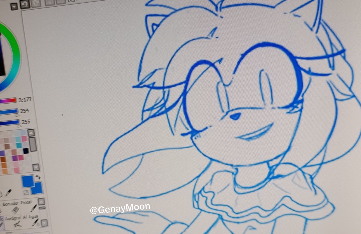 GenayMoon's tweet photo. Sketch 🩷🦔 https://t.co/pOOndkX1ZZ