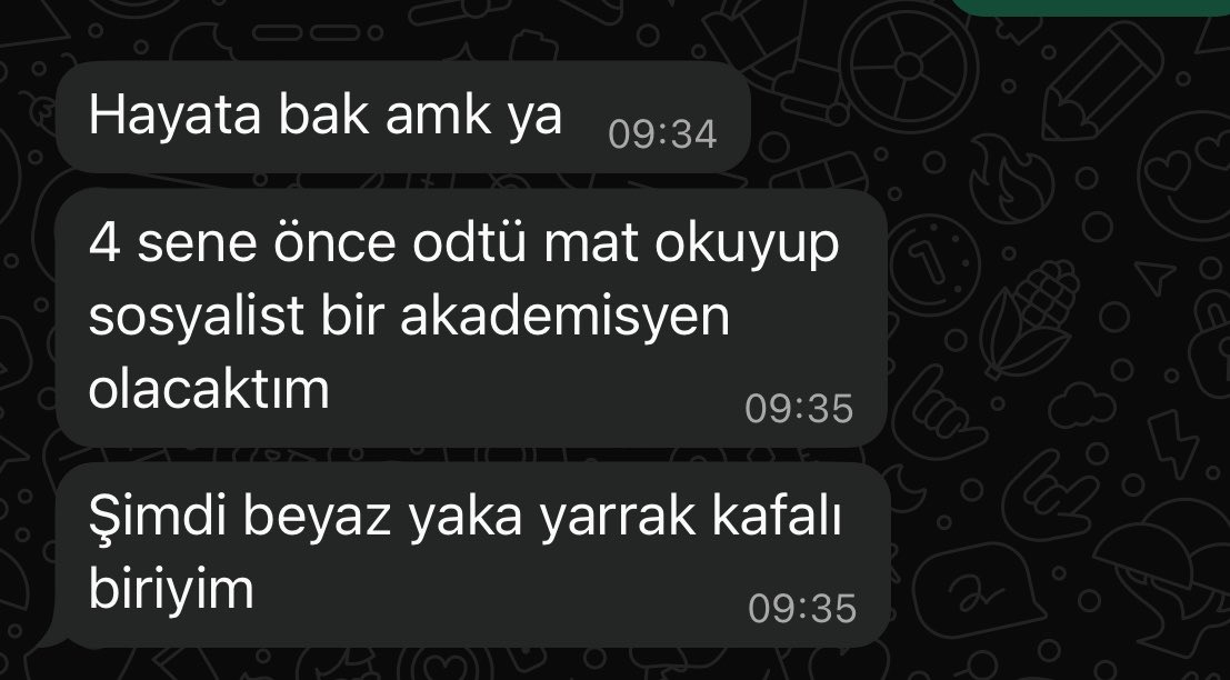 ulkukrs's tweet photo. bizim hayat su sekil kaydi https://t.co/iPYFkAgd59