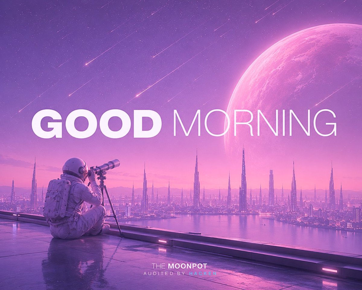 TheMoonPot's tweet photo. GM Citizens!

Let’s hear those GMs back 👇 https://t.co/0EldIMr10w