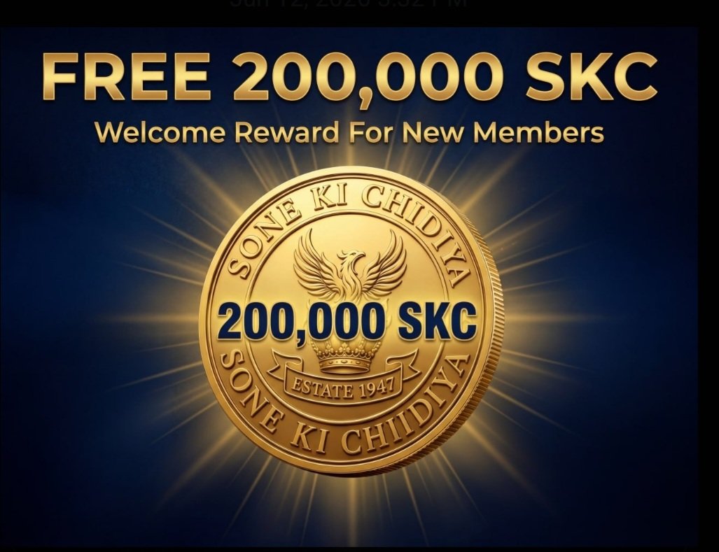 shaj7475's tweet photo. @SKChidiya Hello Good day 👇😊👇
Cod referral =62194369
🎉If someone had advised you to hoard Bitcoin when it was worthless, you might have thought it was a scam. But today, those who believed early on have completely changed their fa...

https://t.co/U3YXnDRnWh
#sonekichidiya $SKC https://t.co/NdtKPk2qBW