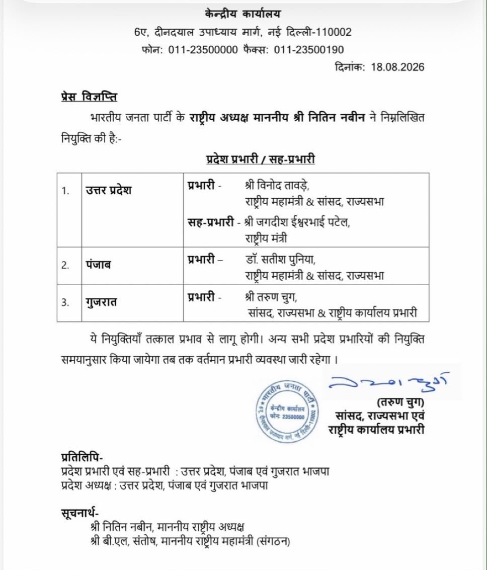 dprakashbjp's tweet photo. भाजपा के राष्ट्रीय महामंत्री एवं राज्यसभा सांसद आदरणीय श्री @TawdeVinod जी को उत्तरप्रदेश का प्रभारी नियुक्त किए जाने पर हार्दिक बधाई एवं शुभकामनाएं। https://t.co/r04pdjyv8i