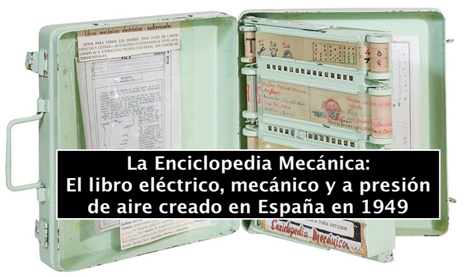 chemaalonso's tweet photo. El lado del mal - El lado del mal - La Enciclopedia Mecánica: El libro eléctrico, mecánico y a presión de aire creado en España en 1949 https://t.co/ZY6lMUuEhJ #Innovacion #iPad #Libro #España #Educación #Enciclopedia #Microhistorias #Curiosidades https://t.co/dS8rIoC6Cj