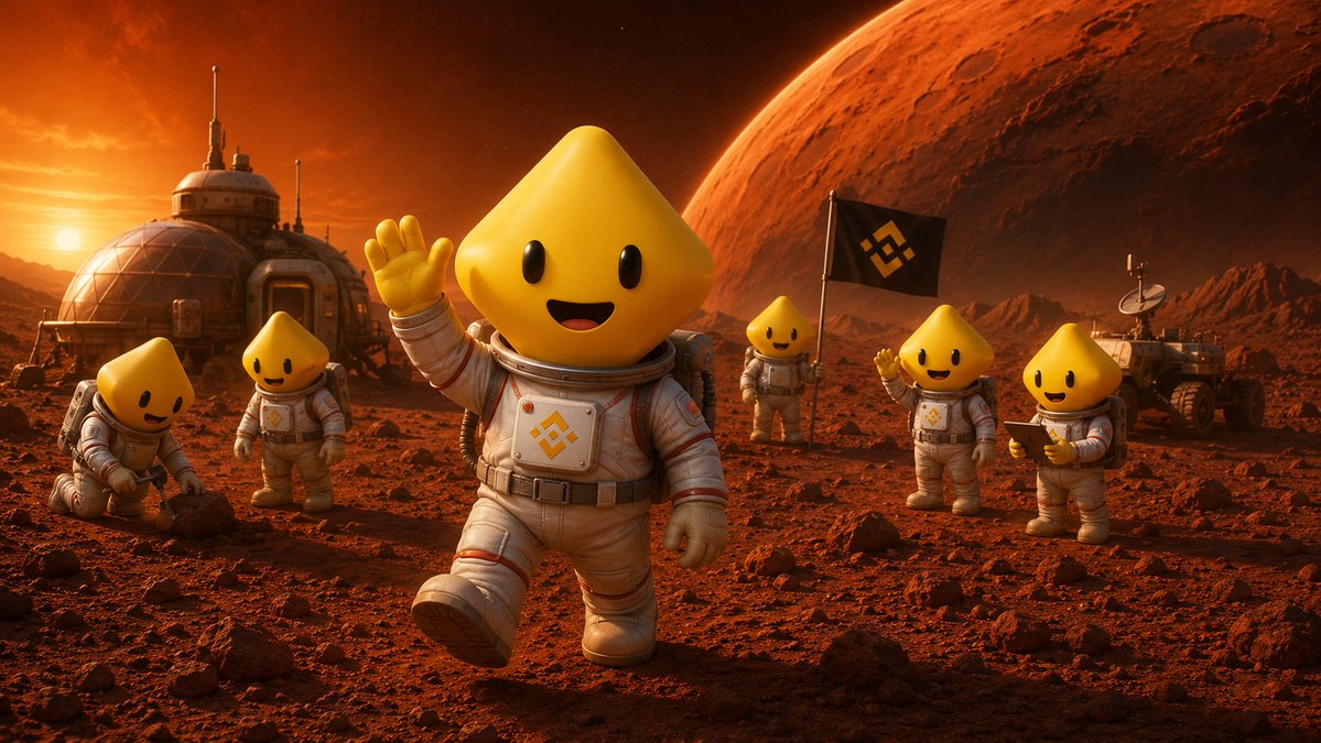 SpaceXploreComm's tweet photo. The #BNB community will settle on mars sooner than most think. https://t.co/kjqlHT45wt