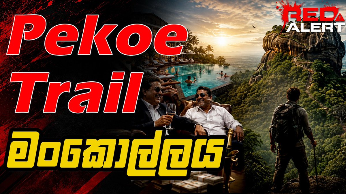 lk_leader's tweet photo. Pekoe Trail මංකොල්ලය | The Leader TV
https://t.co/NlFmFEl8FO
#theleadertv #SriLanka #news #LKA #theleader https://t.co/eqxrYVpT7Y