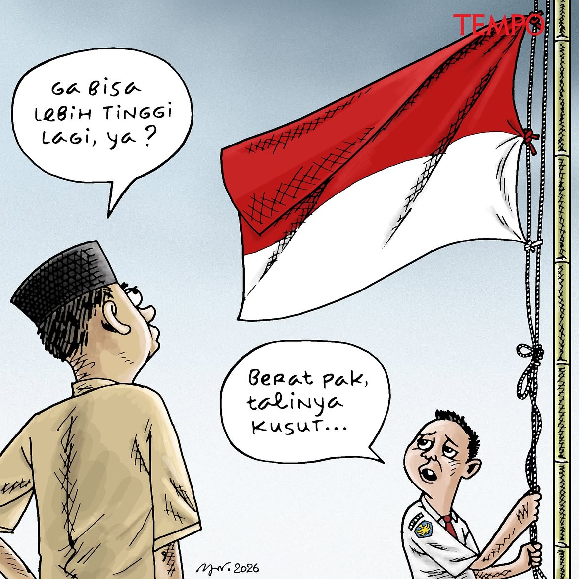 tempodotco's tweet photo. Berkibarlah Benderaku https://t.co/WHHHHbu7JQ
