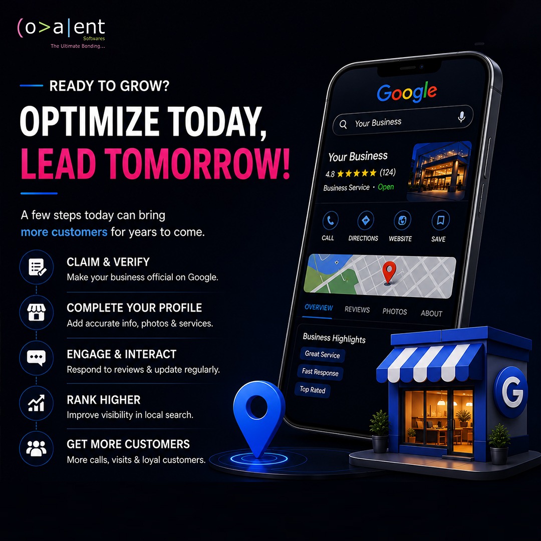 CovalentSoft's tweet photo. When customers search for businesses near them, your Google Business Profile can influence what they see first. 

#GoogleBusinessProfile #LocalSEO #SEO #DigitalMarketing #CovalentSoftwares https://t.co/Sxp29A108K