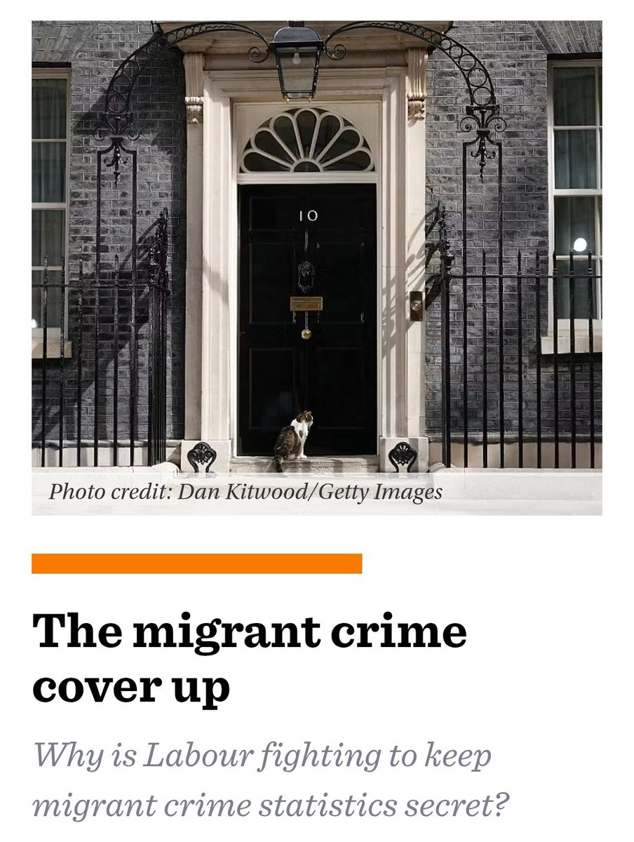 RachelD1892's tweet photo. I can only think of one reason why the Ministry of Justice is trying to block the publication of crime figures by nationality.
They must be utterly damning.
We have a right to know what successive government failures have inflicted upon us.
They must be held accountable. https://t.co/TFEg4X0b9z