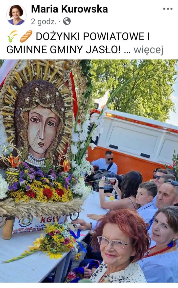 St1Andrzej's tweet photo. 🔴 Opinia 🔴 
Moim zdaniem Maryśka @MariaKurowskaPL na Dożynki pojechała znaleźć sobie chłopa. https://t.co/2HxkLmEVPi