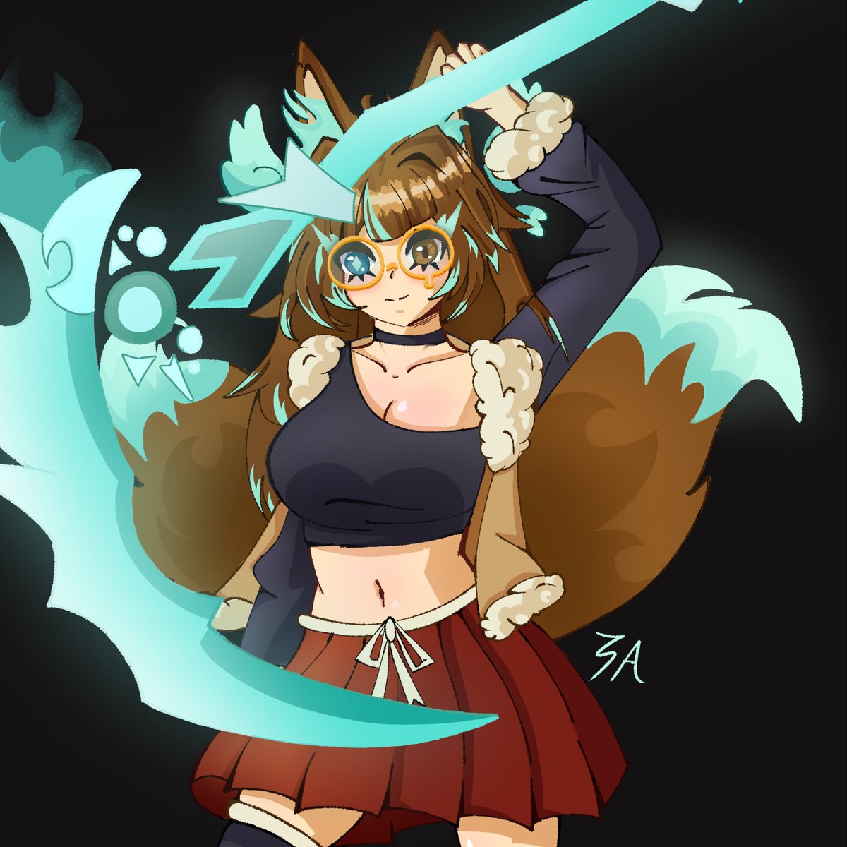 AlphaKitsune08's tweet photo. Dibujo de mi OC Miko que ya llevaba meses sin dibujarla idk #OC #drawing #artㅤㅤㅤㅤ https://t.co/8AFmDuge5Y