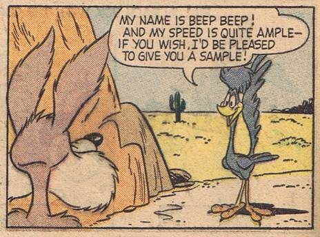 25_aldrine's tweet photo. The Road Runner's rhyming roll call
#LooneyTunes #CoyoteVsAcme #WileECoyote #RoadRunner #WarnerBros #ChuckJones #BeepBeepTheRoadRunner #GoldKeyComics
@LooneyTunes @CoyoteACMEMovie @warnerbros @TopicsThe @JoshuaTookes @StevenRayByrd @dgreenmachine @that_looney @Crash_Wiley https://t.co/zLTbmuVU7w