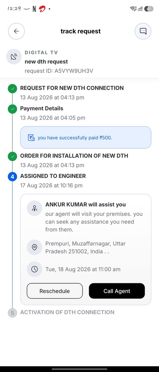 guptarohit47's tweet photo. @airtelindia @Airtel_Presence pathetic service

5 days and ticket is pending. You asked for the payment instant but customer can wait for the service. https://t.co/cwUjh6UNPL