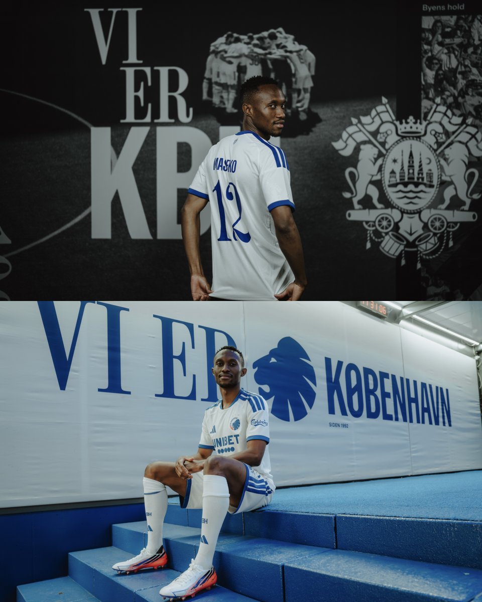 FCKobenhavn's tweet photo. Presenting our new South African lion.... Thapelo Maseko 🇿🇦🦁

#fcklive https://t.co/cgb68MPdrb