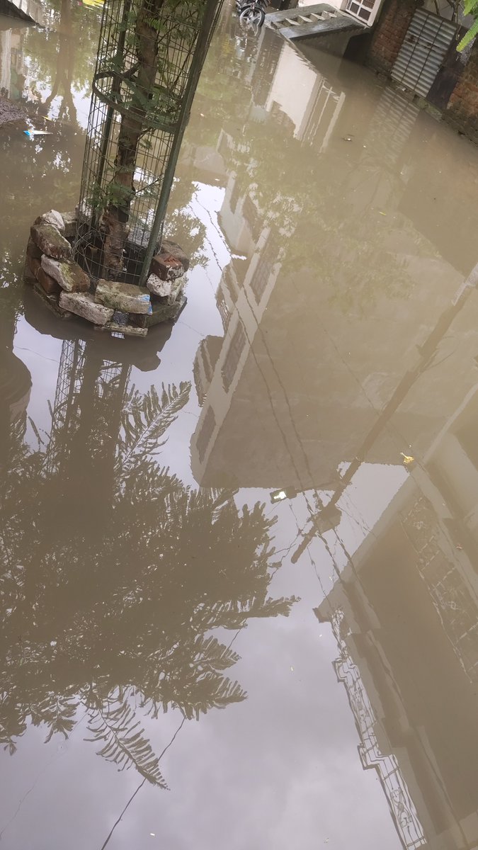 IllusionManish's tweet photo. Barish 8 baje ke baad nhi hui aur abhi prayagraj nagar Nigam dawara ek helpline 1920  pe koi thik se baat nhi kar rha hai aur abhi pichle 30 min se koi call pick nhi kar rha hai .Kiske pass apni baat rakhi jaye janjiwan haqikat main pareshan hai 
Trevenipuram colony ki sitathi hi https://t.co/VH8K8gNza6