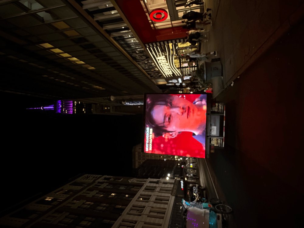 thenreport's tweet photo. Jeon Jungkook Is The Most Handsome Man Alive 2026

Celebratory truck parade in Times Square, New York.

#NETIZENSCHOICE #MHMA2026 #TimesSquare

GET THE MAGAZINE: https://t.co/CTltmz6aVJ https://t.co/UgcXZX97Je