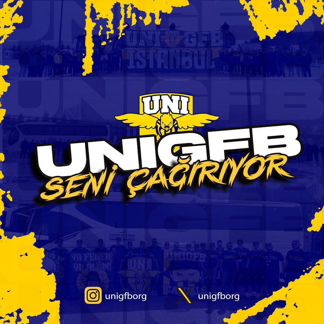 unigfborg's tweet photo. Üniversiteye tercih hakkı kazanan tüm Fenerbahçeli kardeşlerimizi tebrik eder, yeni hayatlarına başlarken kendilerini aramızda görmekten mutluluk duyarız. #UNIGFBSeniÇağırıyor #YKS2026 https://t.co/lXDKzqdCfm