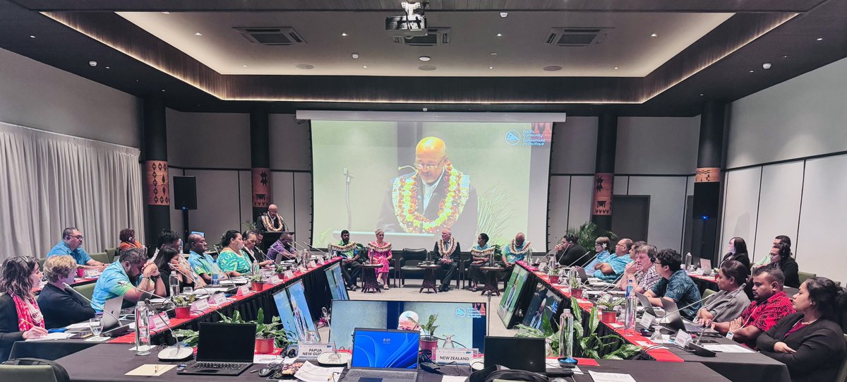 ippcnews's tweet photo. 🌴 "One insect. One consignment. One gap in a system."

Opening the #IPPC Regional Workshop for the Southwest Pacific in 🇫🇯 Fiji, @ippcnews Secretary Enrico Perotti highlighted how plant health underpins food security, biodiversity, livelihoods and trade.

🔗 https://t.co/VS5Z8pE5bM

#PlantHealth #SouthwestPacific