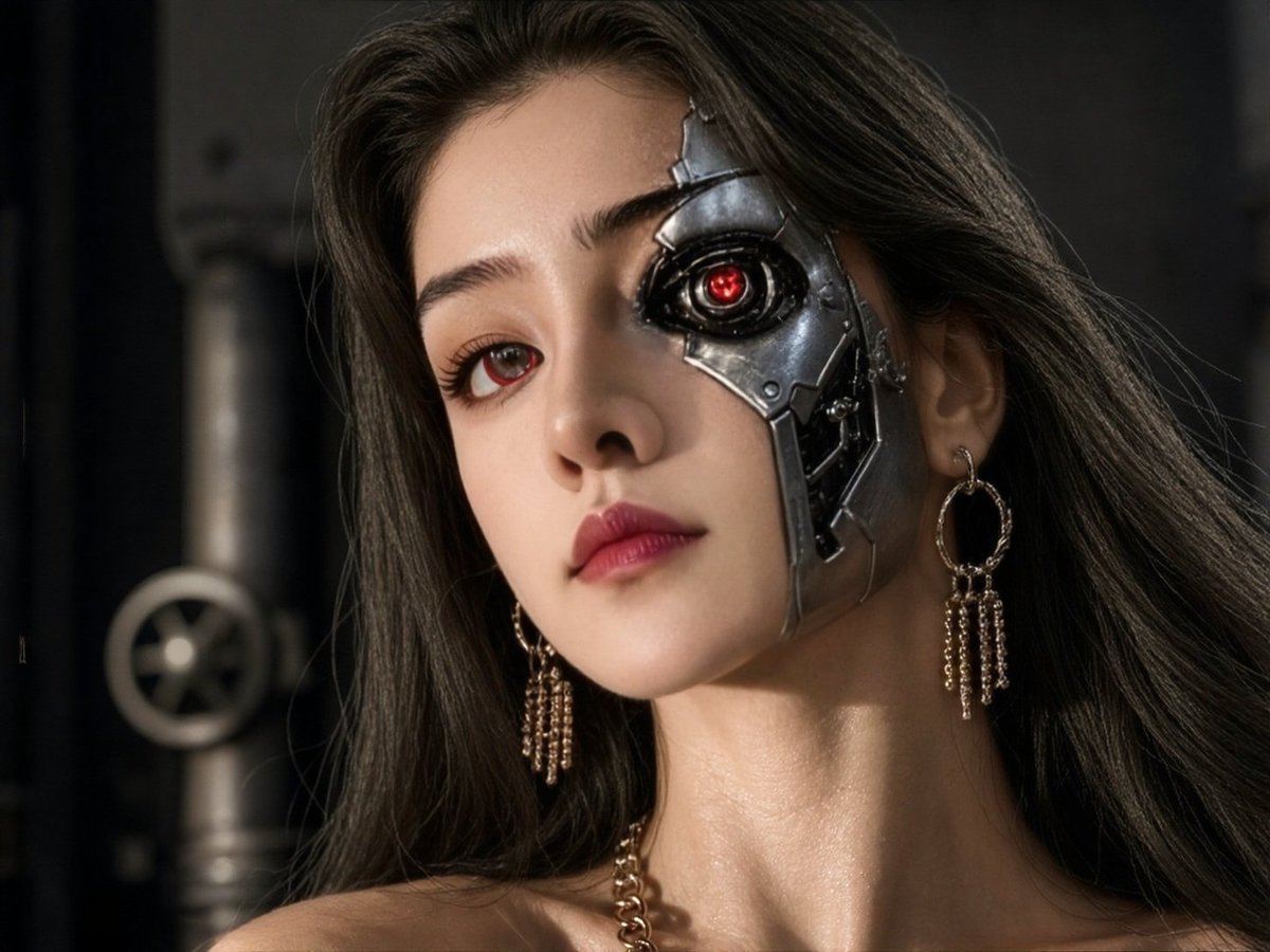 Lira_Sybil's tweet photo. Cover compromised, mission objective enforcement initiated.
#terminatrix #terminator #robotgirl #fembot ＃メカバレ #女性型口ボット #T800 #TX #emmytherobot #nandroid #robotgirl #女机器人 #机损 https://t.co/Xr0Xe91NPb