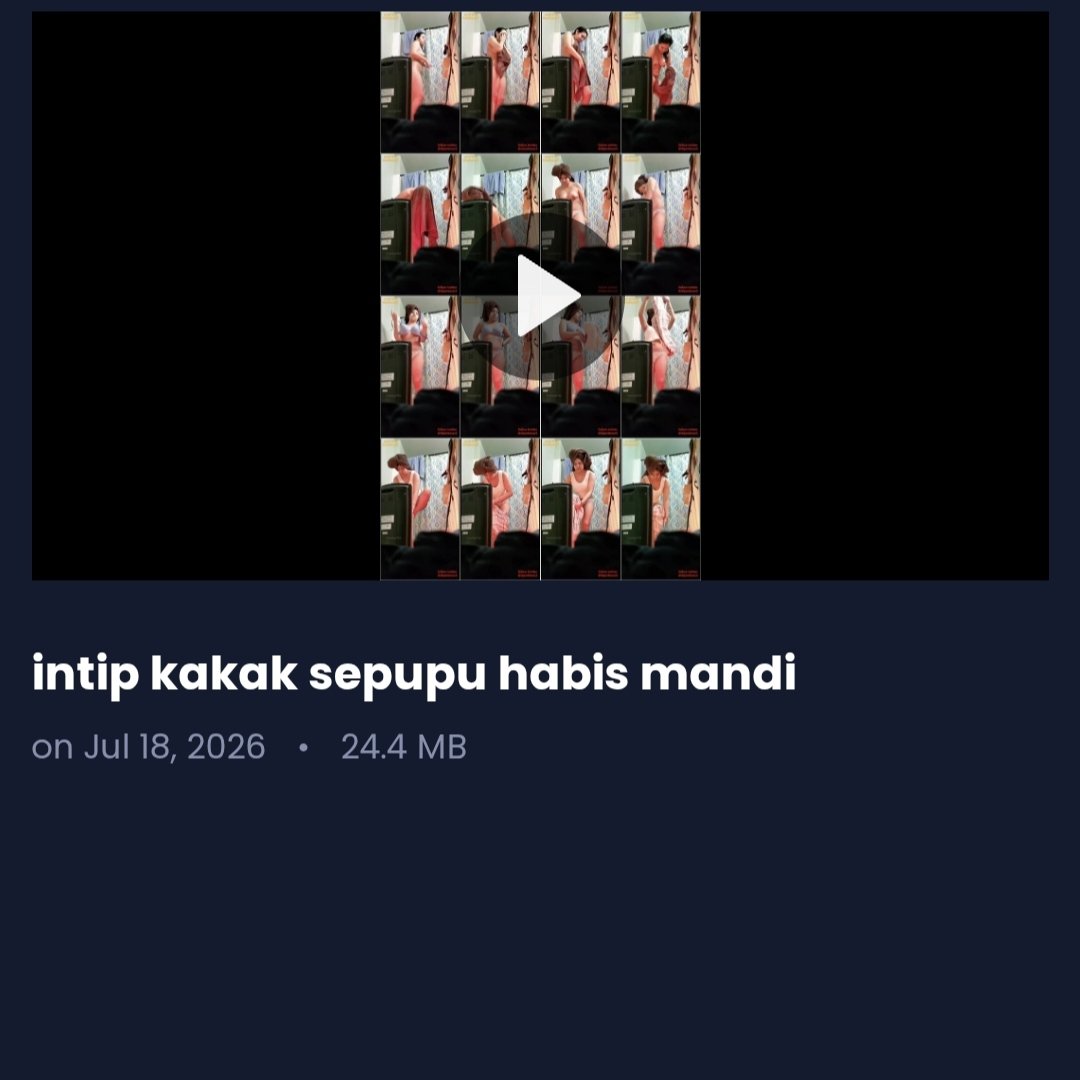 garasikamar's tweet photo. Ngintip kakak sepupu
https://t.co/0QdrIHDHYo https://t.co/lHnQ5ptyUR