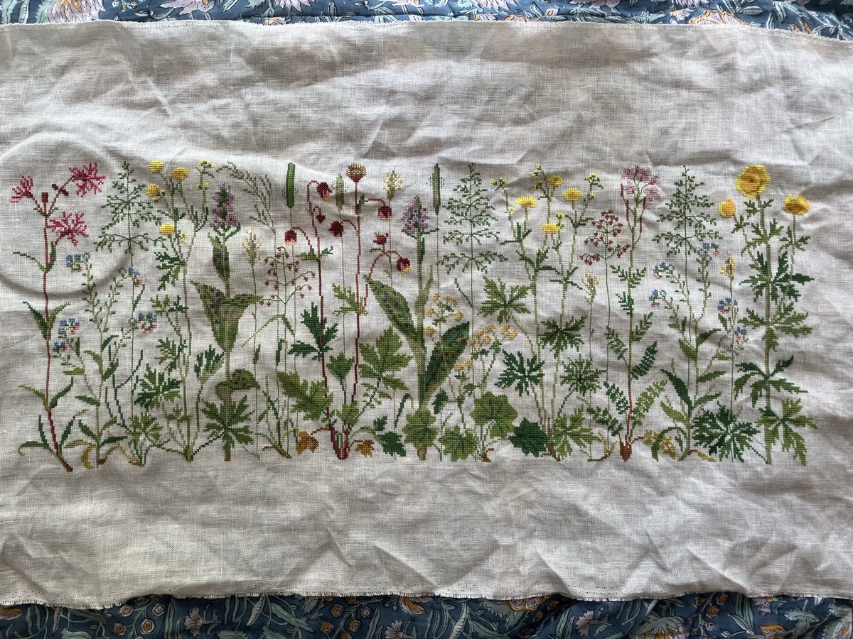 sayasaya_endo's tweet photo. 完成!
ENGENS BLOMSTER
Gerda Bengtsson
#クロスステッチ
#FREMME https://t.co/UvZoHRhZD9