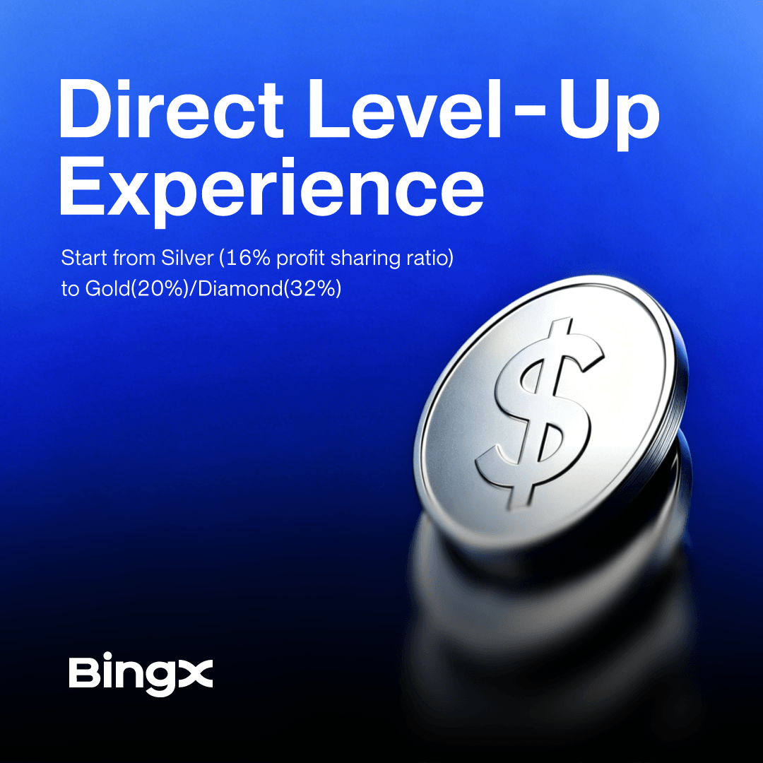 BingXOfficial's tweet photo. Want to become a #BingX Lead Trader?

Eligible via KOL approval or lead trading experience on another platform. Screenshot verification required 📸

Start with a 1-month Silver trial at 16% profit share.

Lead assets ≥3,000 USDT or monthly income >1,000 USDT? Upgrade to Gold.