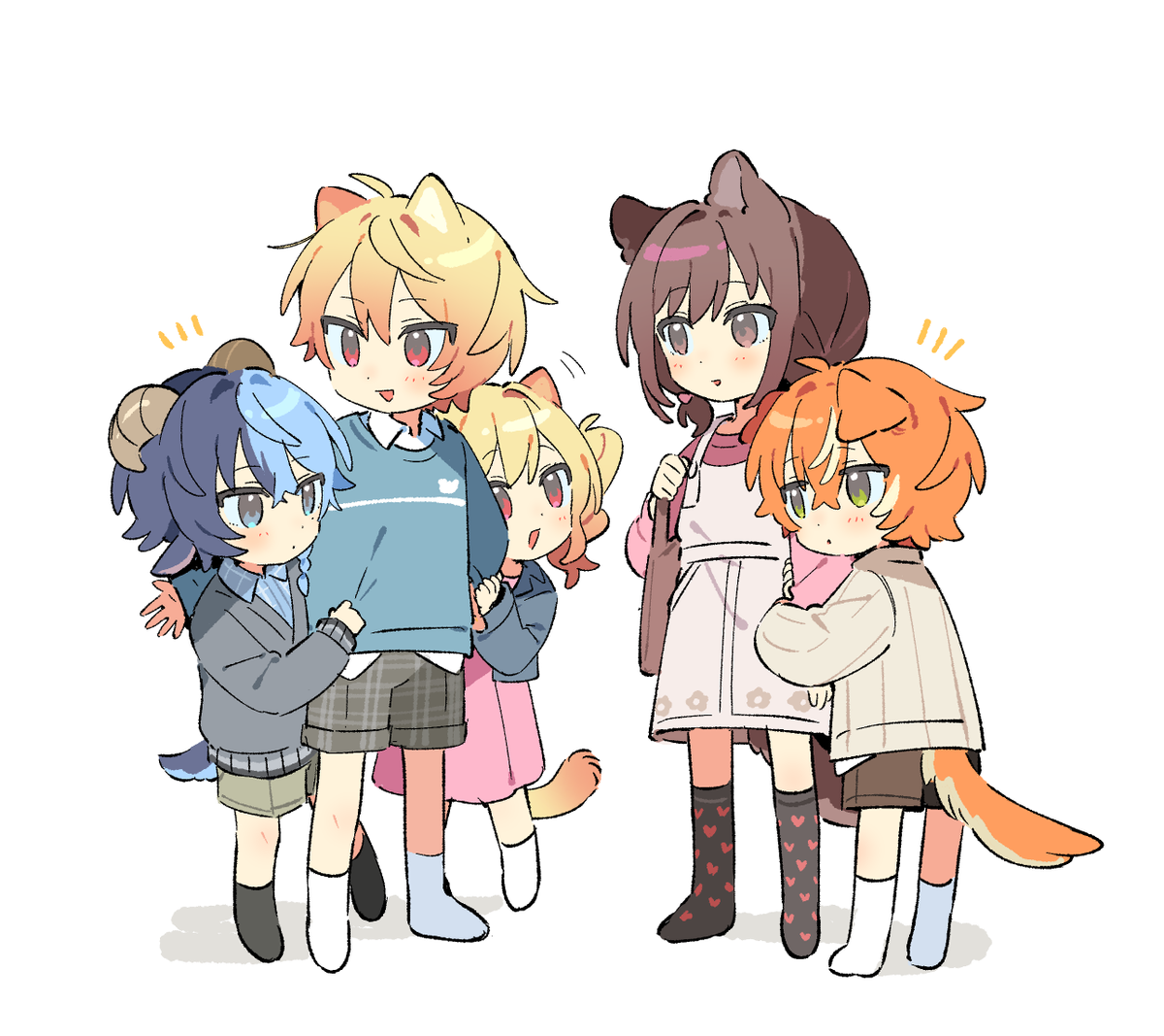 Nemururin's tweet photo. ☕️🥞 babies https://t.co/ZaGMzdSrbv