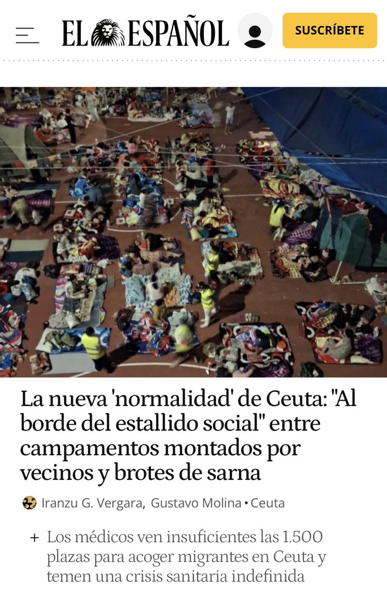 rosadiezglez's tweet photo. ¿ Y si todo forma parte de una estrategia del Gobierno de Sánchez para q permanecer en Ceuta resulte invivible para los demócratas españoles? ¿ Y si lo q pretenden es expulsar a los españoles de su casa? ¿No querrán  hacer en Ceuta lo q ya hicieron sus socios en el País Vasco? https://t.co/UEcqeRXnil