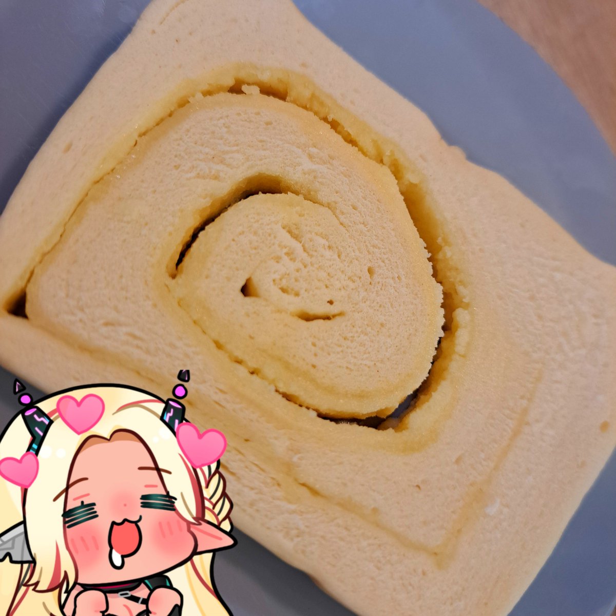 Maneja_TW's tweet photo. 這是我老家市場賣的懷舊甜點～木材麵包！超好粗呀～
口感紮實、有嚼勁、偏硬，像我牙口不好的人都喜歡咬呐

#加加料理記 https://t.co/6v3dEzhViZ