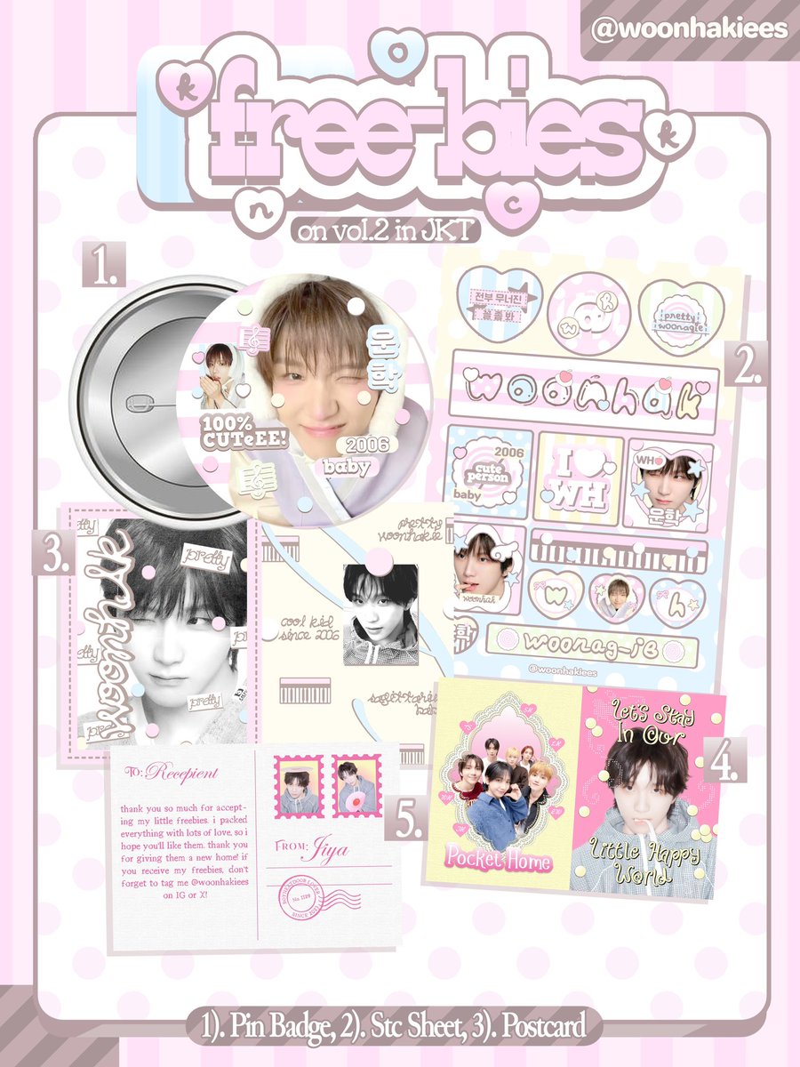 woonhakiees's tweet photo. 🪽 ᩙ .₎ ‌꣓ ✎.. freebies knock on vol. 2  ₊୭ lı
freebies by @woonhakiees (limited qty)

𓄲₊˚ 5 december 2026
𓄲₊˚ ICE BSD Hall 5–6
𓄲₊˚ time: TBA

how to claim?
₊˚ must love boynextdoor
₊˚ find me and say hello
₊˚ rt &amp; like this post
₊˚ don't throw away or resell https://t.co/xnMjO6RtQZ