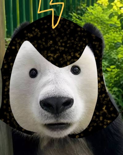 stylizedclown's tweet photo. i rlly like  this panda https://t.co/oeUXuKJMuI