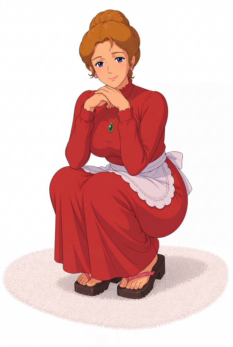 TheONIMEG's tweet photo. Oye #grok que esté de pie con las manos en la cadera y que su vestido apenas muestre sus pies y sandalias https://t.co/05P0gtRi0b
