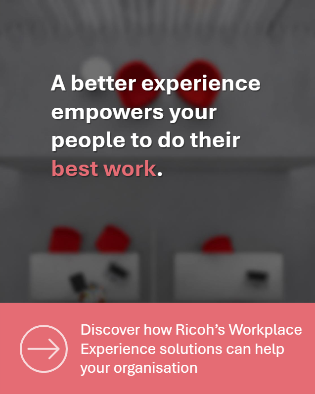 Ricoh_SA's tweet photo. From "You're on mute" to searching for a desk, we've all experienced those everyday workplace moments that slow us down.  

Learn how Ricoh's Workplace Experience Solutions help remove friction from the working day: https://t.co/beGEtx3aPO #LetPeopleSucceed https://t.co/bdantHMODc