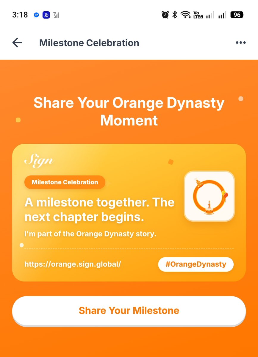 Doughnut0012's tweet photo. Don't forget to check your milestone in the @OrangeDynasty app🍊🍊🍊👀
@Sign 🍊 
https://t.co/GkQys9VMjX https://t.co/rhJX8pQ9Ka