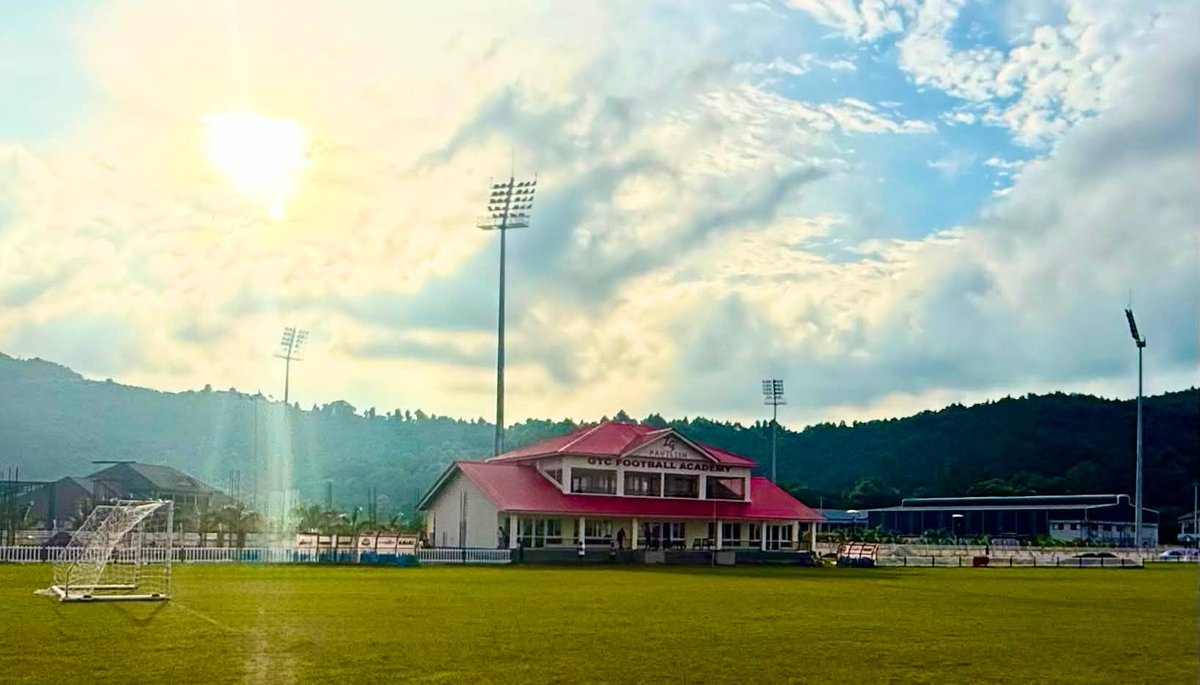 GTC1906's tweet photo. A legend may leave the field, but the legacy lives on. 

Gauhati Town Club dedicates the Football Pavilion at its Academy in Fulung, North Guwahati, in cherished memory of the legendary Zubeen Garg.

@lonsaikia 

#GauhatiTownClub #GTC #ZubeenGarg #Football #Legacy #Guwahati https://t.co/jrOOXi6JV7