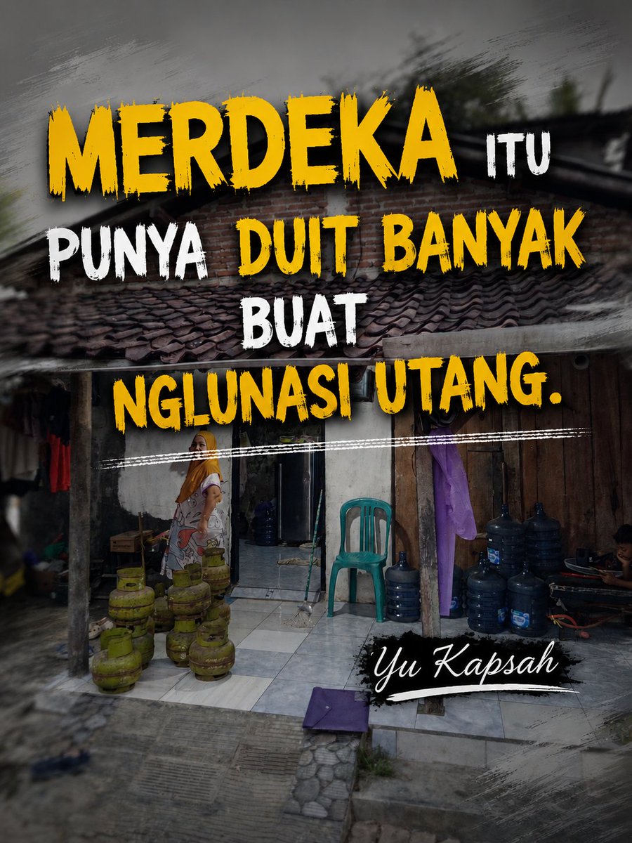 matavip's tweet photo. Merdeka itu... https://t.co/ECUssnHSBO