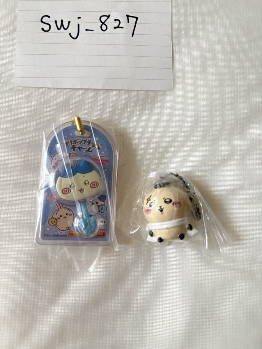 swj_827's tweet photo. 【ちいかわ 交換】

ロリポップチョコチャーム  ハチワレ
マスコットつきビスケット  ラッコ

同種モモンガとの交換希望です꒰ ՞ᴑ̴̶̷̤́ᾥᴑ̴̶̷̤́՞ ꒱

郵送希望
お気軽にお声掛けください https://t.co/87O8pvVjGp