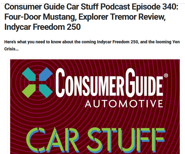 Car_Guy_Tom's tweet photo. New episode is live now! #IndyCar #YenCrisis #Ford #Volvo #AlfaRomeo #CarStuffPodcast #Massage
https://t.co/3dssW1WbEM https://t.co/lHMb9qkm7x