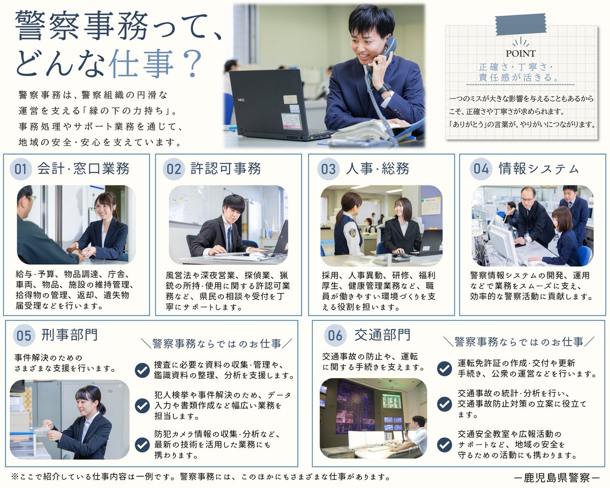 警察 の 仕事