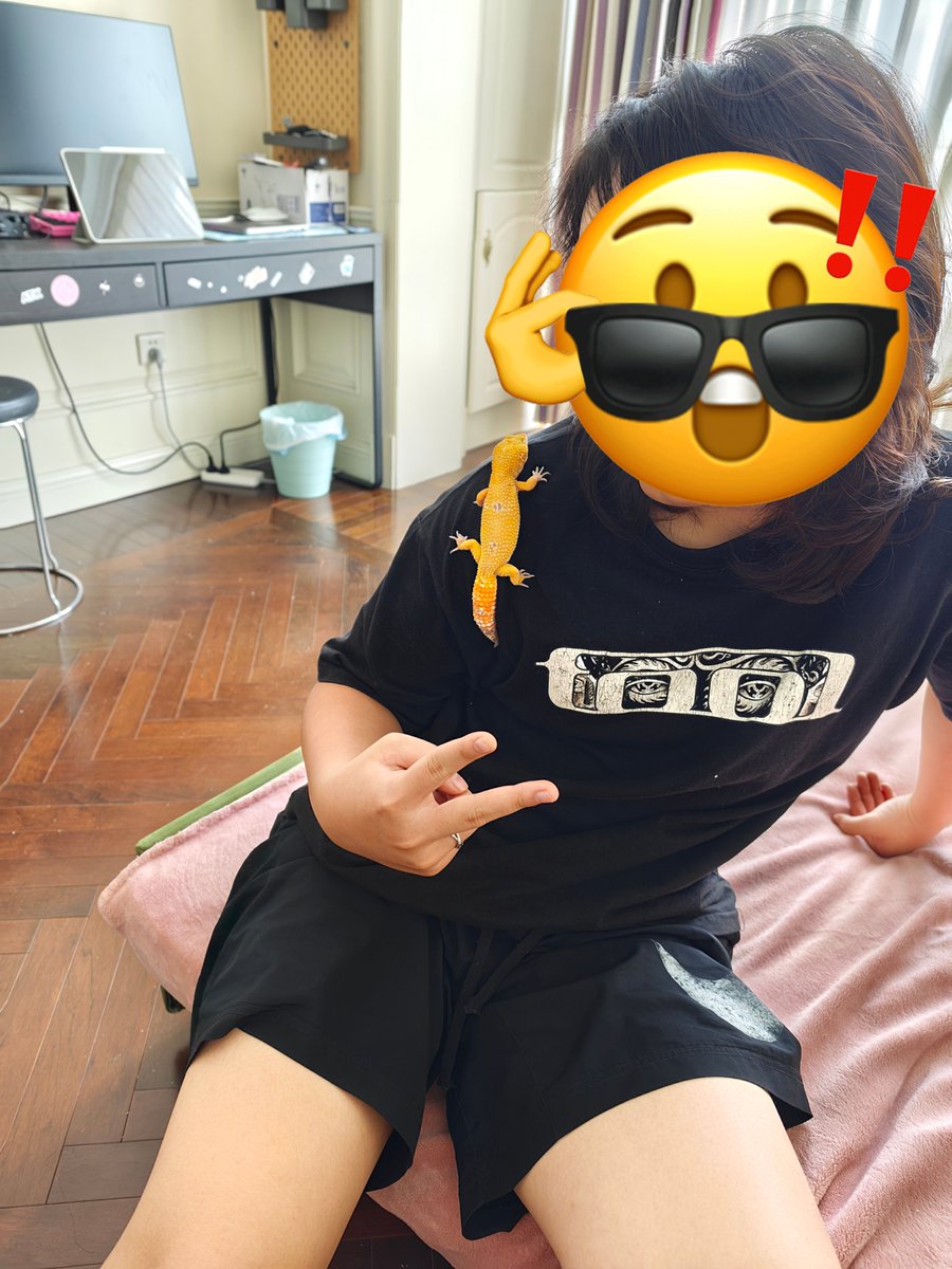 _Eric28_'s tweet photo. 可爱的守宫牢弟 https://t.co/exZM7VjAdp