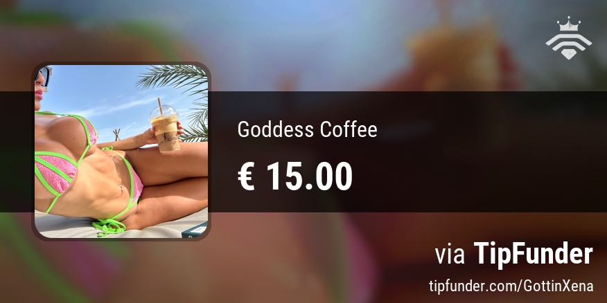 GottinXena's tweet photo. Ein Fan hat mir soeben ein Trinkgeld über € 15.00 aus meiner Tipliste geschickt!
Wie viel sendest du?
Schau mal auf meine Trinkgeldseite: https://t.co/yjNV9fTllo via TipFunder https://t.co/jx49H26KtC