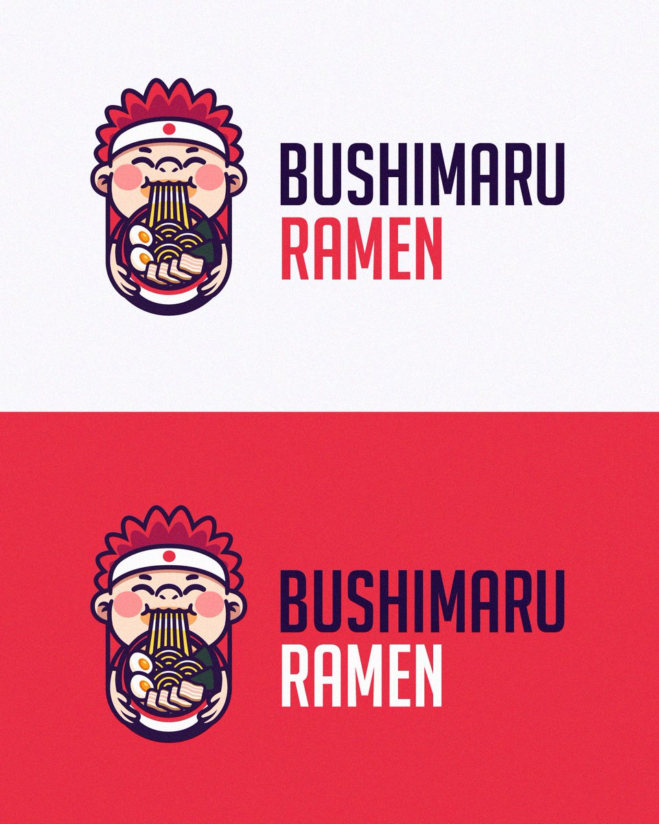 gunggoo_'s tweet photo. Bushimaru Ramen Logo Illustration
Japanese Ramen Noodle
🍜🇯🇵
#logo #mascot #design #illustration #branding https://t.co/rwUrZZMwSJ