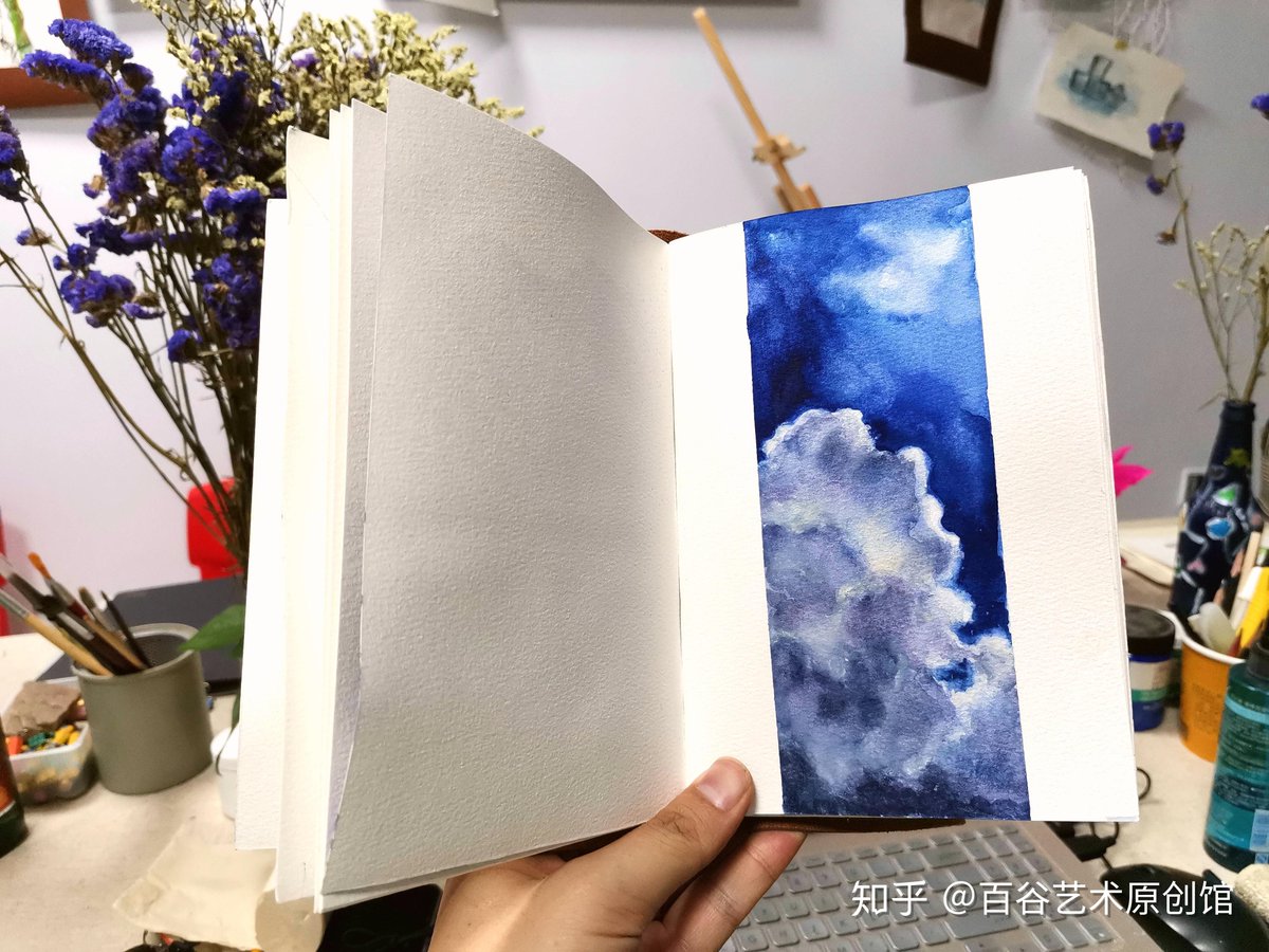 ShopPhilly's tweet photo. Trying watercolor for the first time It’s okay to make messy strokes – every imperfect line is part of the fun of creating something new https://t.co/eBKkul8qME