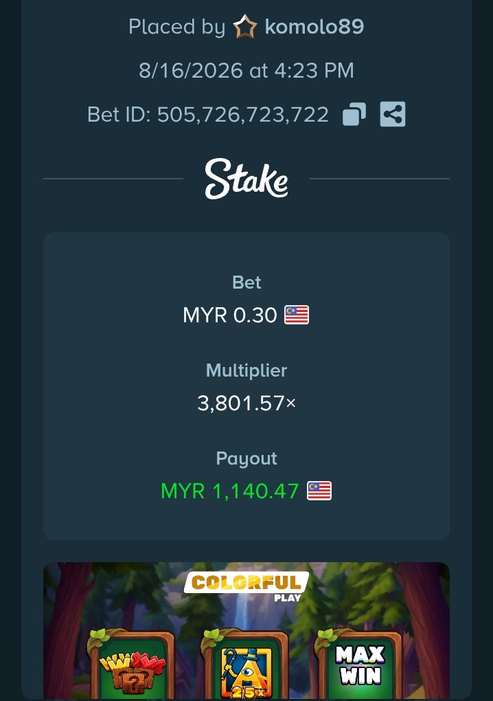 jimkomolo's tweet photo. @Stake my biggest win so far. hope that can continue playing

id : komolo89 https://t.co/W8mYIPDwBR