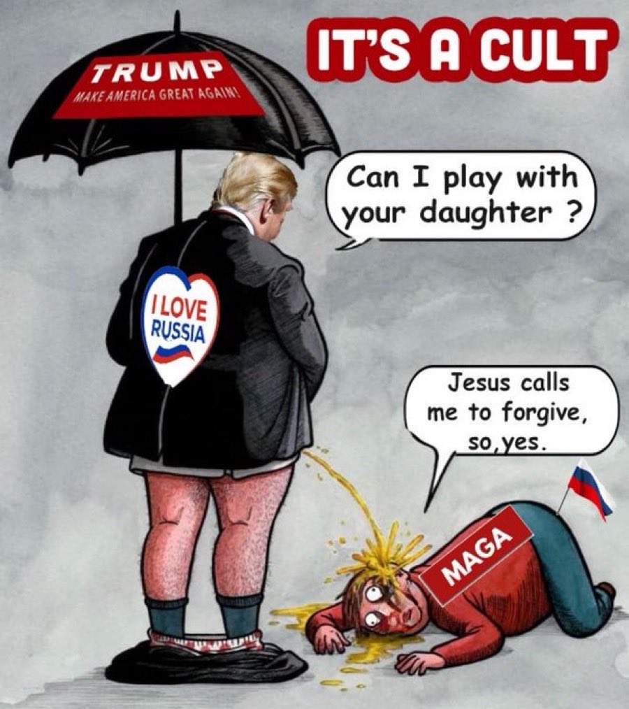 Lkbrass_COM's tweet photo. @BiatchDulce Obvious. In the Golden Age, MAGAs are granted with unlimited flow of Golden Shower from #PISSUS https://t.co/vyAXDiNOgz