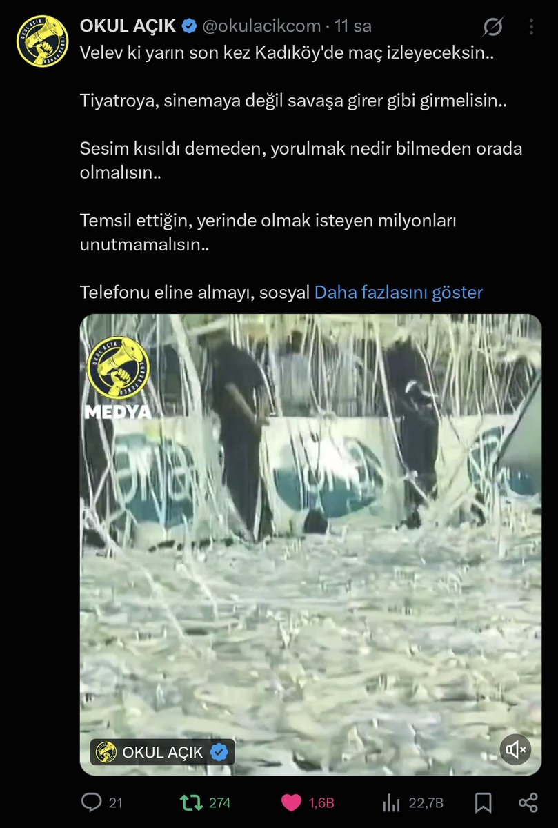 mgoz34's tweet photo. Şu isteğe şu azime şu mücadeleye bak.. 

vallahi razıyız, billahi razıyız.. 

BU ALEMDE GENÇ FENERBAHÇELİLER.. https://t.co/SYYYgsi29T