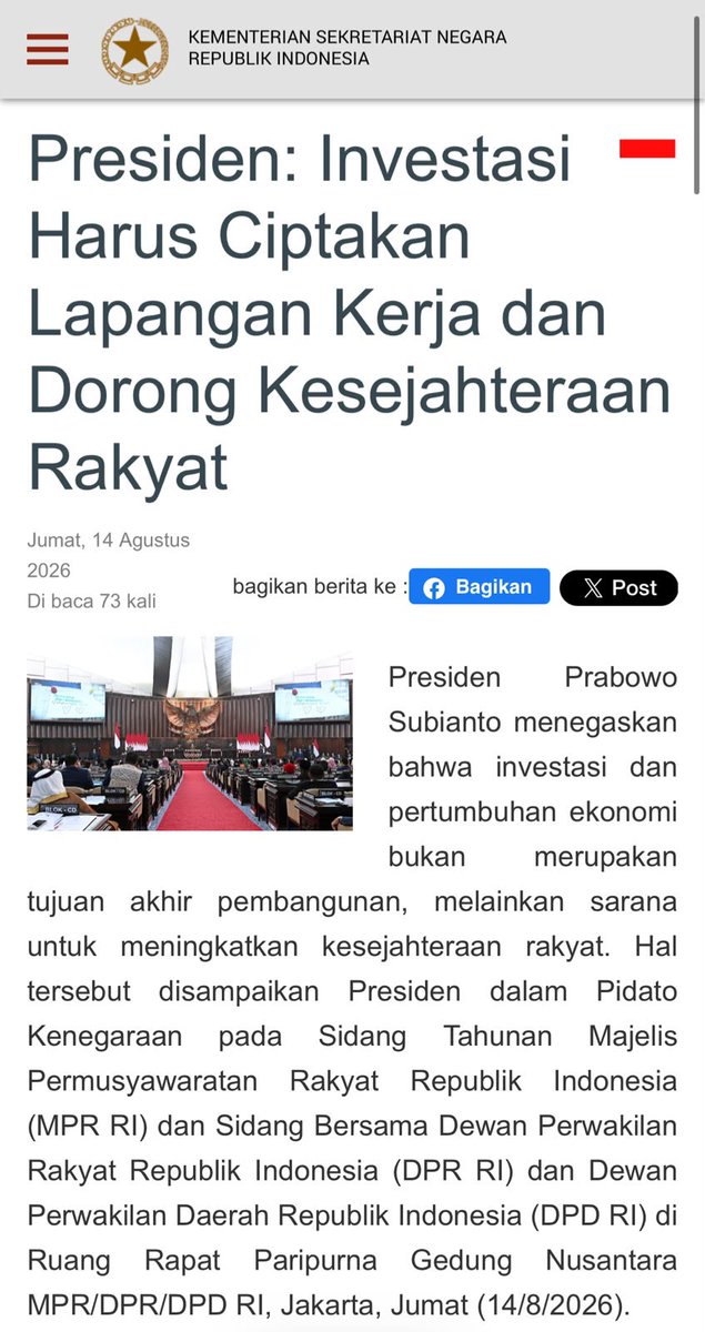Arthadewa_'s tweet photo. Kalangan dunia usaha berkontribusi melalui tanggung jawab sosial perusahaan dan kolaborasi strategis dgn pihak pemerintah membangun negeri.
Bergerak Percepat Konsolidasi https://t.co/Bzfz2WEFwU