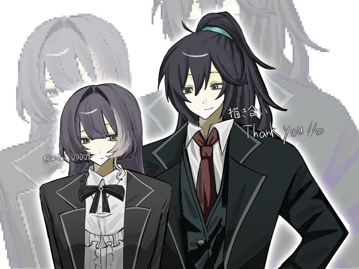 mimi_00009's tweet photo. 描き合いありがとうございました！ https://t.co/xAN2rcFm5F
