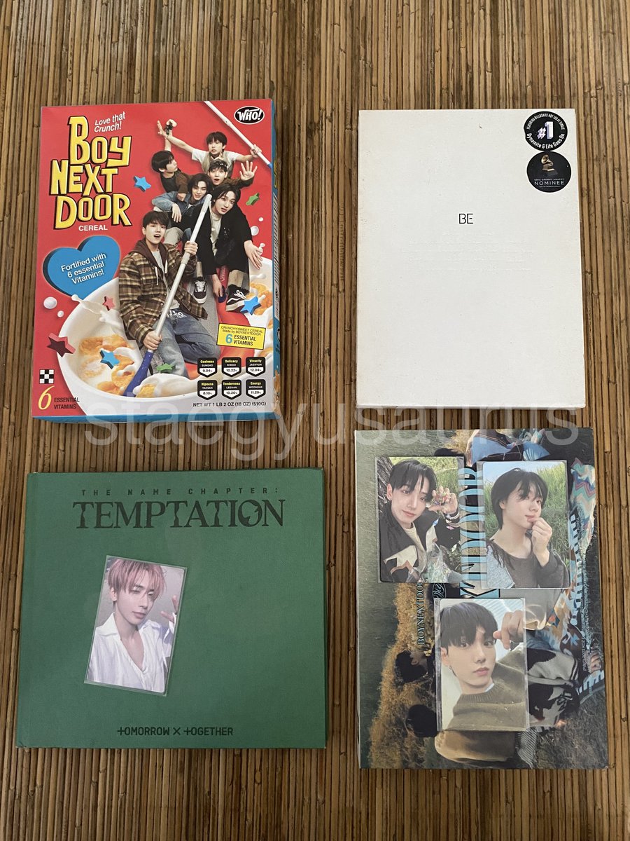 staegyusaurus's tweet photo. ‼️ URGENT SALE ‼️

wts - take all kpop merch  (txt ls ver 1; 4 albums txt, bts, boynextdoor; photocards)

💰IDR 450k

✨ all in good condition
📍 bandung, ina
📦 co via shopee

📩 hit my DM for full details

tags txt bnd bts moabong pc https://t.co/Yy8ukuNApy