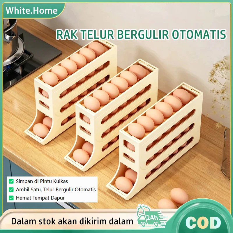yayarecp's tweet photo. Rak Telur 4 Tingkat Otomatis Bergulir ini dapat menyimpan hingga 30-40 telur dengan bahan HIPS Plastic tahan benturan, desain otomatis bergulir memudahkan pengambilan telur, mencegah pecah atau jatuh, serta memiliki bentuk simple .🔗 link produknya https://t.co/a06TiolWuk https://t.co/pJoS1k6Kd4